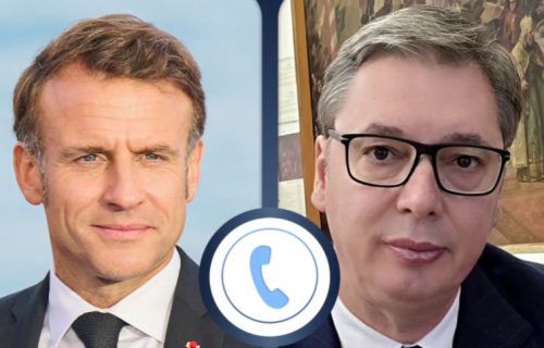 Predsednik Vučić razgovarao sa Makronom: "Posebno o aktuelnim dešavanjima u BiH i na KiM" (FOTO)