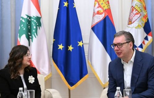 Vučić primio u oproštajnu posetu ambasadorku Libana: "Cenimo dosledan stav u pogledu Kosova" (FOTO)