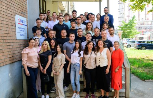 Mladi Pančevci na praksi u Rafineriji nafte i Petrohemiji