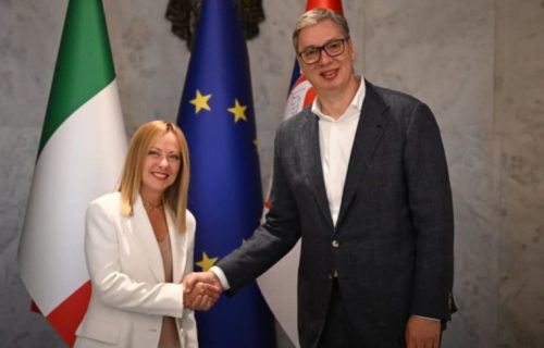 Vučić zahvalio Meloni na principijelnoj podršci: "Srbija izuzetno ceni odnose sa Italijom"