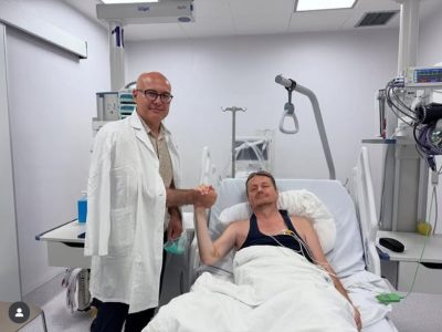 Uskoro nastavljamo: Miloš Vučević posetio u bolnici Darka Glišića