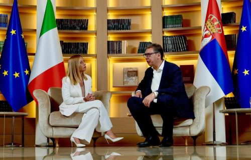 Meloni o susretu sa Vučićem: Puna podrška Italije procesu evropskih integracija i povezanim reformama
