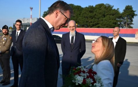 Vučić ugostio Meloni i poželeo joj dobrodošlicu: “Zahvalan sam na važnoj poseti”
