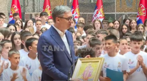 Vučić primio mlade srpske sportiste iz 18 zemalja, učesnike kampa “Srbija te zove 2025”