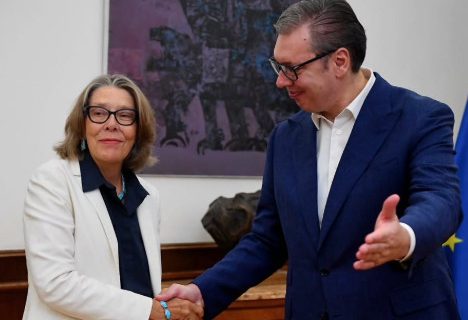 Vučić sa ambasadorkom Danske: "Razmotrili smo ključna pitanja naših bilateralnih i ekonomskih odnosa"