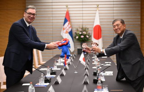 "Korak ka stvaranju još jačeg partnerstva": Nakon japanskog cara, Vučić se sastao i sa premijerom (FOTO)