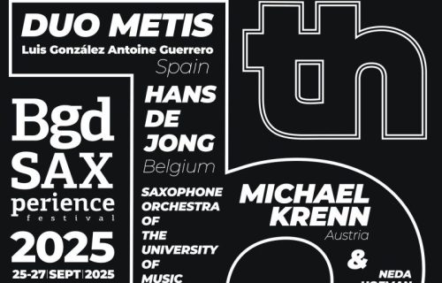 Program 12. Međunarodnog festivala saksofona – Belgrade Saxperience