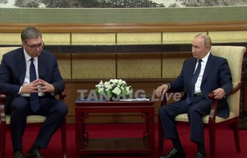 Predsednik Vučić razgovarao sa Putinom u Kini: Lider Rusije podržava nezavisan spoljnopolitički kurs Srbije (VIDEO)