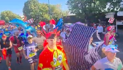 Sasvim drugačiji maraton: Trčanje kroz vinograde uz čašu vina, ostrige i guščju paštetu (VIDEO)