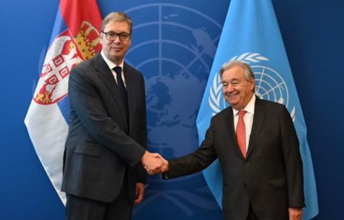 Vučić se sastao sa Guturešom: "Posebno smo razmotrili pitanje mesta i uloge Ujedinjenih nacija u svetu" (FOTO)