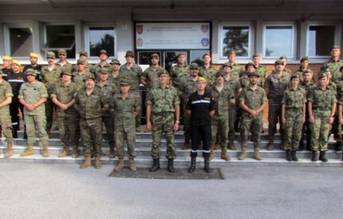 Pripadnici Oružanih snaga Kraljevine Španije na obuci u cenru ABHO (FOTO)
