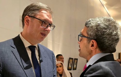 Vučić sa šeikom Abdulom bin Zajedom: Verujem da će saradnja sa UAE nastaviti da se razvija
