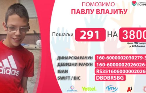 Pomozimo da Pavle ode na rehabilitaciju: Malom borcu su potrebna sredstva za preglede, tarapije i pomagala!