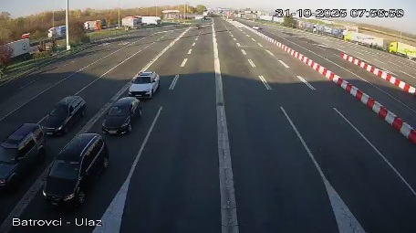 AMSS: Na graničnim prelazima nema zadržavanja, uslovi za vožnju su dobri