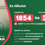 Svaka naša SMS poruka Nikoli znači život: Pomozimo mu da stigne u Moskvu na lečenje!