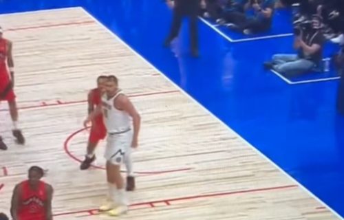 Čudesan potez Nikole Jokića za TV špice  u pobedi Denvera (VIDEO)