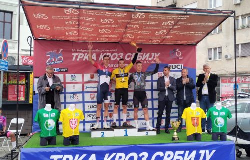 Pet sekundi ispred Stolića: U drugoj etapi 64. biciklističke Trke kroz Srbiju pobedio je Lorenco Kataldo
