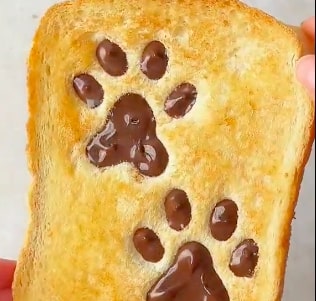 Originalan vikend doručak, za ljubitelje životinja: Tost sa printom šape (RECEPT+ VIDEO)