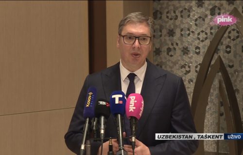 Predsednik Vučić iz Uzbekistana: "Imam obavezu da zaštitim građane Srbije, da im obezbedim da imaju dovoljno nafte" (VIDEO)