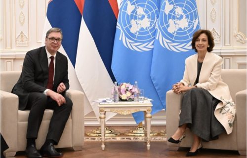 "Odličan sastanak sa generalnom direktorkom UNESCO": Vučić i Azule razmotrili prioritete u predstojećem periodu (FOTO)