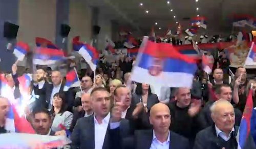 Sutra glasamo za opstanak Srba na KiM! SL na završnoj konvenciji: "Zvečan je večan, kao i naša borba"