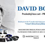 Ekskluzivno preslušavanje box seta "I Can't Give Everything Away (2002–2016)" Dejvida Bouvija na vrhunskoj Hi-Fi opremi