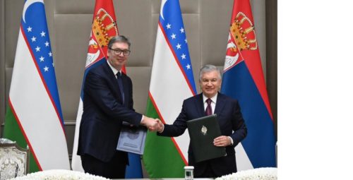 Srbija i Uzbekistan potpisali 11 važnih bilateralnih sporazuma u Taškentu (FOTO)