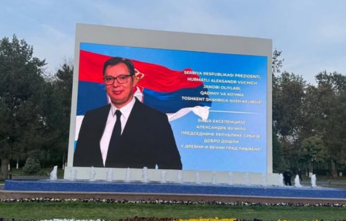 "Važan korak u daljem razvoju prijateljskih i partnerskih odnosa": Vučić se oglasio po dolasku u Taškent
