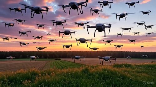 Roj dronova prati tajfun: Kina predstavila novo dostignuće meteorologa