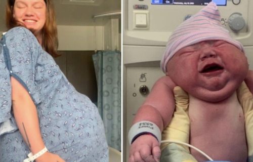 Rođena "mega-beba" teška 6 kg: "Bukvalno mi je izbacivala kuk iz ležišta" (VIDEO)