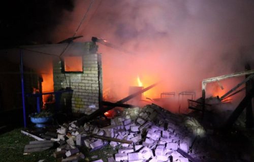 Masovni napad dronovima na Moskvu i druge delove Rusije: Izbio požar u skladištu nafte