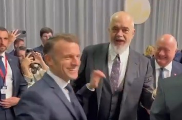 Rama "trolovao" Trampa pred Makronom i tražio izvinjenje: Francuski lider se smejao na sav glas (VIDEO)