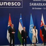 Vučić iz Samarkanda: "Ponosni smo na bogatstvo naše zemlje kulturnim, istorijskim i prirodnim nasleđem"