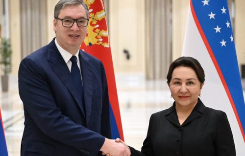 Vučić se sastao sa predsednicom Senata Uzbekistana: "Zahvalan na toploj dobrodošlici i prijateljstvu"