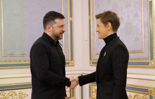Zelenski posle sastanka sa Brnabić: "Proces evropskih integracija je strateški cilj za obe naše zemlje"