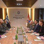 Gašić se sastao sa načelnikom Generalštaba nacionalne odbrane Grčke: "Srbija je opredeljena da doprinosi jačanju sopstvene, regionalne i globalne bezbednosti"