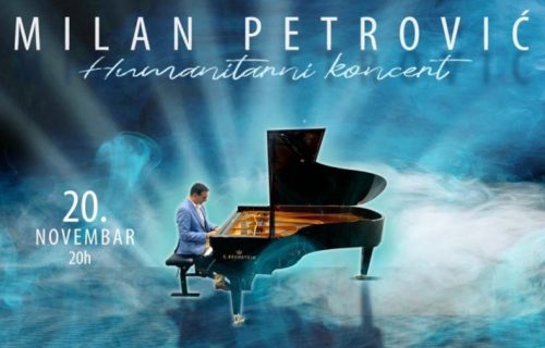U Velikoj sali Doma omladine Beograda: Humanitarni koncert Milana Petrovića za Fondaciju "Jedro"