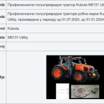 Ministarstvo trgovine hitno izdalo obaveštenje: Povlači se traktor sa tržišta usled rizika od povreda