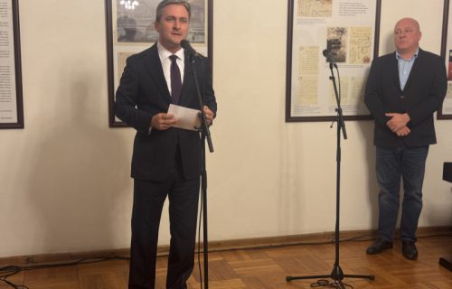 Selaković u Banjaluci otvorio izložbu "Ivo Andrić i Italija – dokumenta" (FOTO)