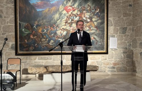 Selaković u Trebinju: Ministar otvorio izložbu portreta vođa Hercegovačkog ustanka (FOTO)