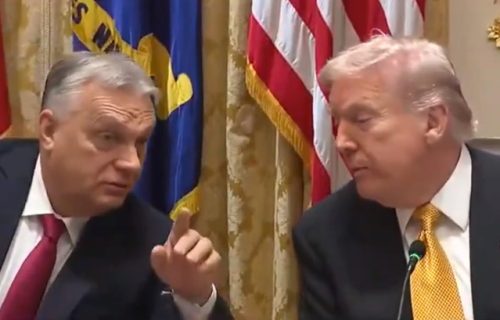 Orban pitao da pozajmi Trampovu oštroumnu plavušu: "Mogu li da je dobijem na nekoliko meseci?" (VIDEO)