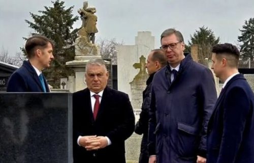 Vučić i Orban u Subotici: Obišli grob Ištvana Pastora