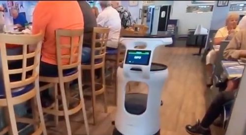 Roboti su već blizu nas: Pogledajte kako robot skuplja tanjire u restoranu u Beču (VIDEO)
