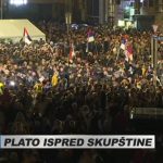 Srbi sa KiM dočekani u Beogradu: Građani se okupili u centru grada, veličnastven skup ispred Skupštine