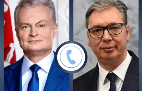 Vučić se čuo sa Nausedom: "Srbija i Litvanija imaju mogućnosti za jačanje bilateralne saradnje"