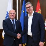 "Ozbiljno i odgovorno pristupamo sprovođenju preporuka": Vučić se sastao sa šefom OEBS-a u Srbiji