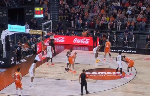 Valensija na +10 na poluvremenu: Zvezda prosula priključak u poslednjem minutu druge četvrtine