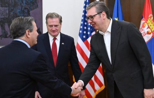 Jačanje veza i saradnje između Srbije i SAD: Vučić se sastao sa kongresmenima SAD (FOTO)