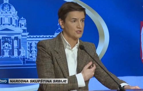 Obraćanje Ane Brnabić: "Nisu pošli da uđu na radno mesto, već da sklone šatore, udarili su devojku"