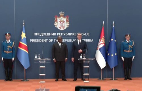 Vučić sa predsednikom Konga: "Naša saradnja je više od interesnih odnosa, to je odnos prijateljstva"